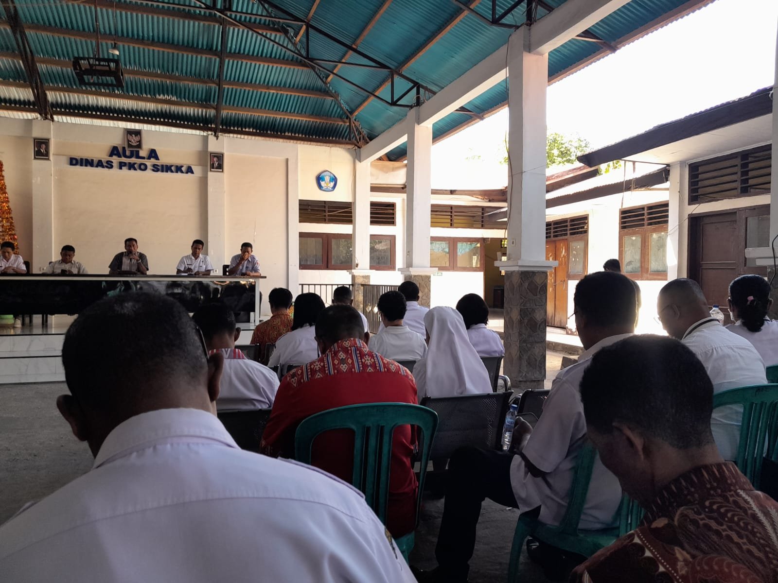Koordinasi Pembelajaran Pasca Gempa